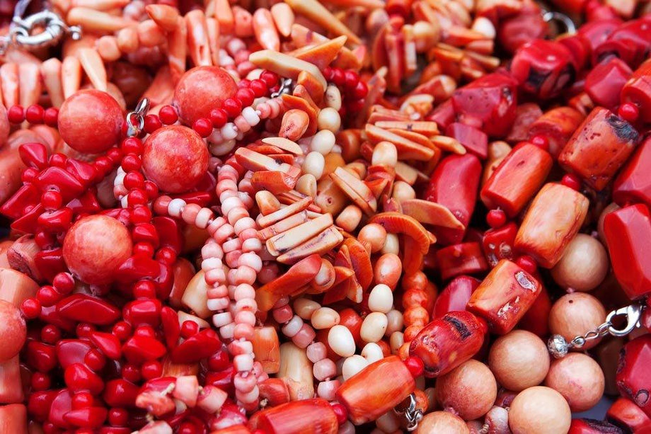 PolArt - Red beads (korale) are probably the most