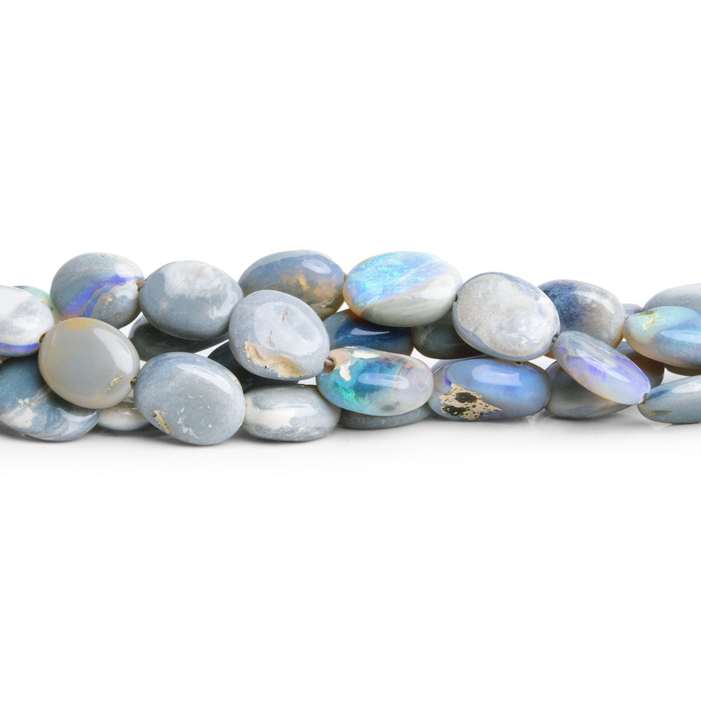 10x7mm Australian Opal Plain Nuggets 18 inch 47 beads AA Grade - The Bead Traders