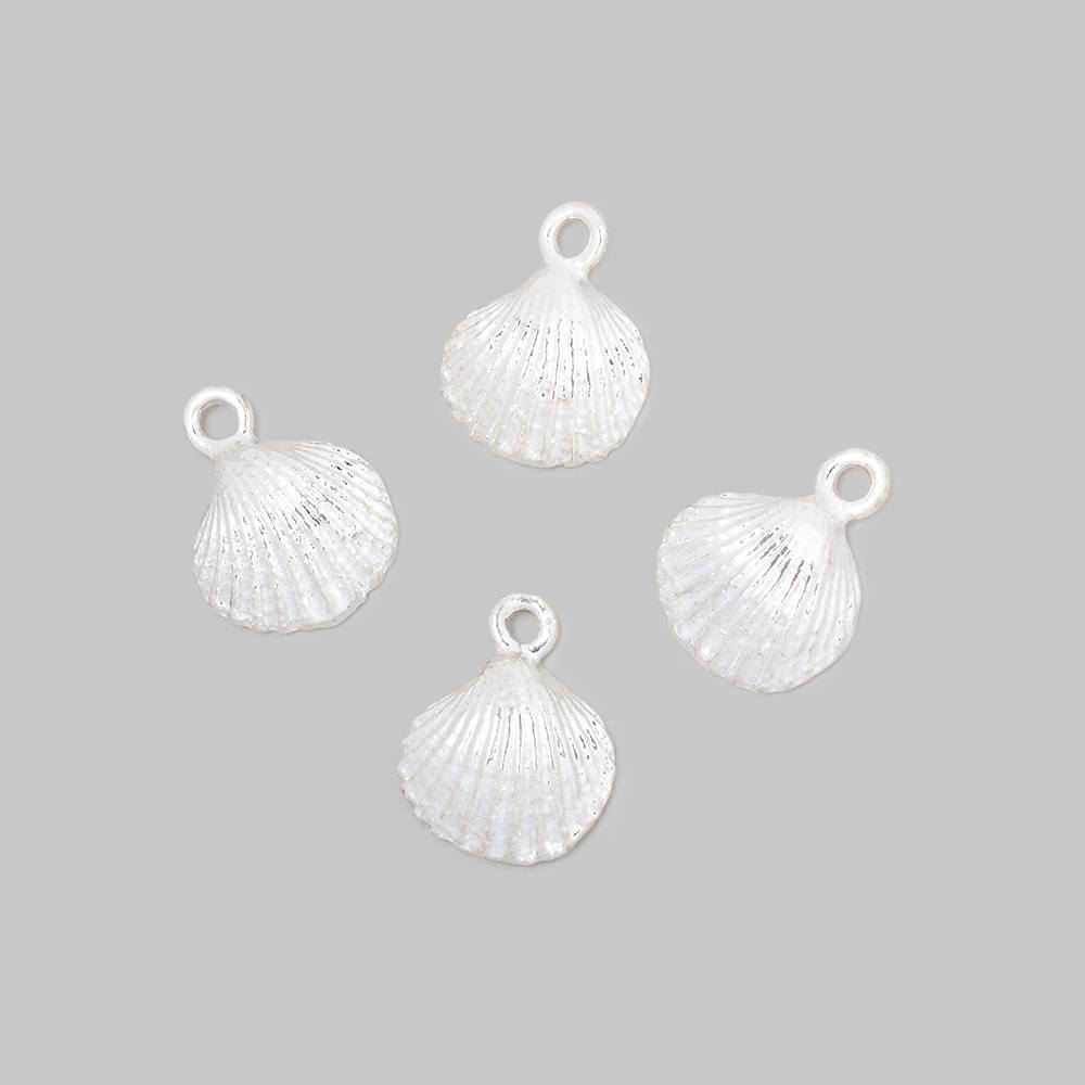 11mm Seashell Pendant Charm Set of 4 pieces - The Bead Traders