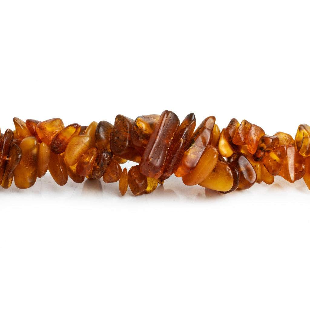 13x9mm Natural Baltic Amber Plain Nugget Beads 25 inch 170 pieces - The Bead Traders