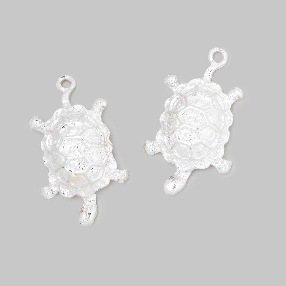 19x14mm Turtle Charm Set of 2 pieces - The Bead Traders