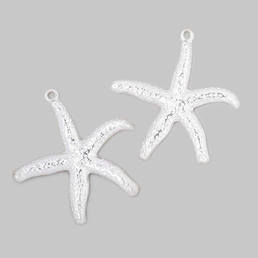 32mm Starfish Pendant Charm Set of 2 pieces - The Bead Traders