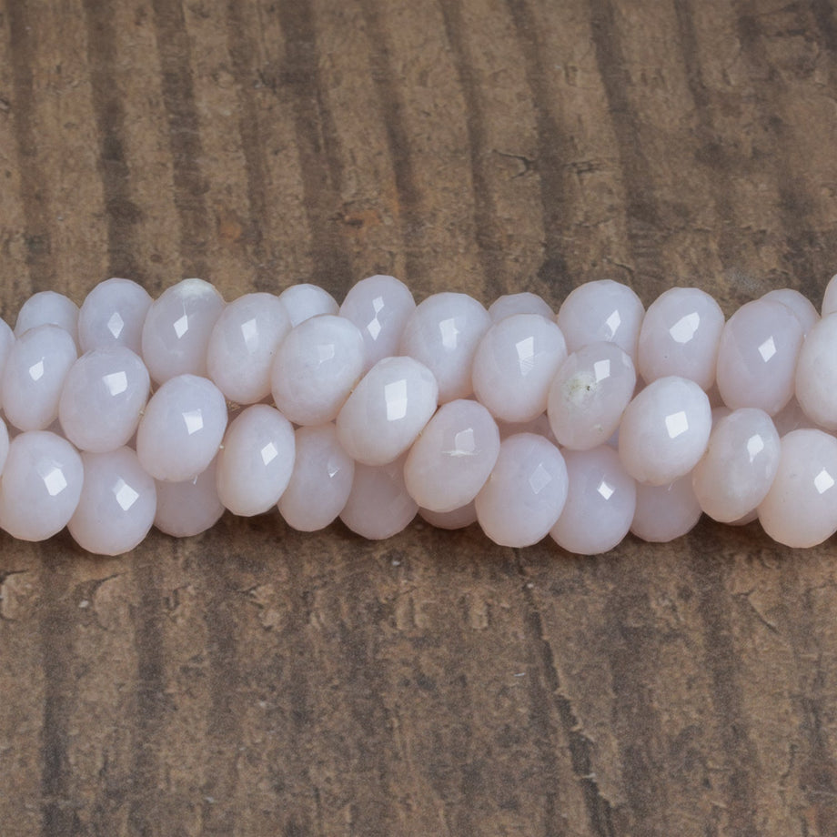 Natural Lavender Quartz Faceted Rondelle Beads-Faceted Rondelle Beads-Quartz Beads-Lavender beads-Rondelle Faceted-Lavender Quartz buy Gemstone