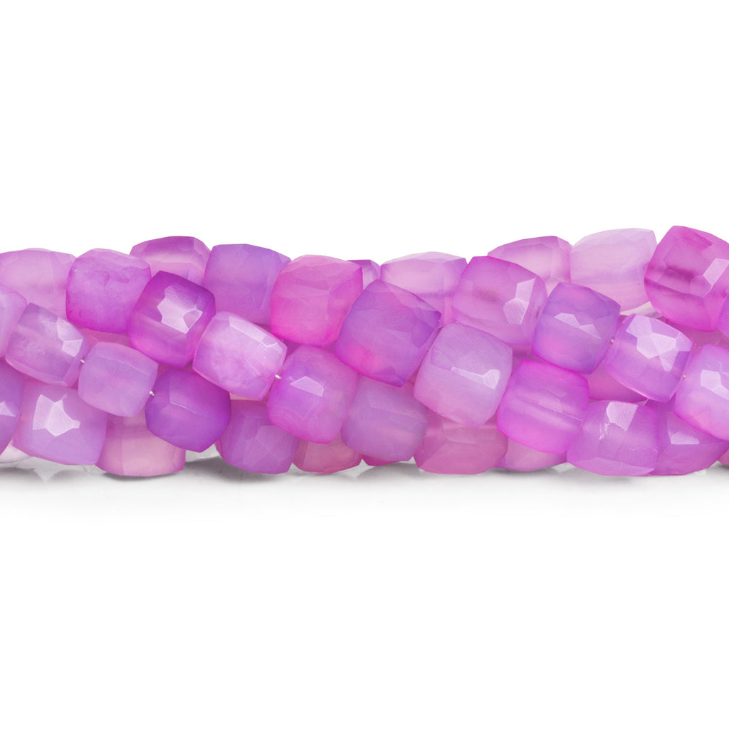 6 - 8mm Orchid Chalcedony 8 inch 25 beads - The Bead Traders