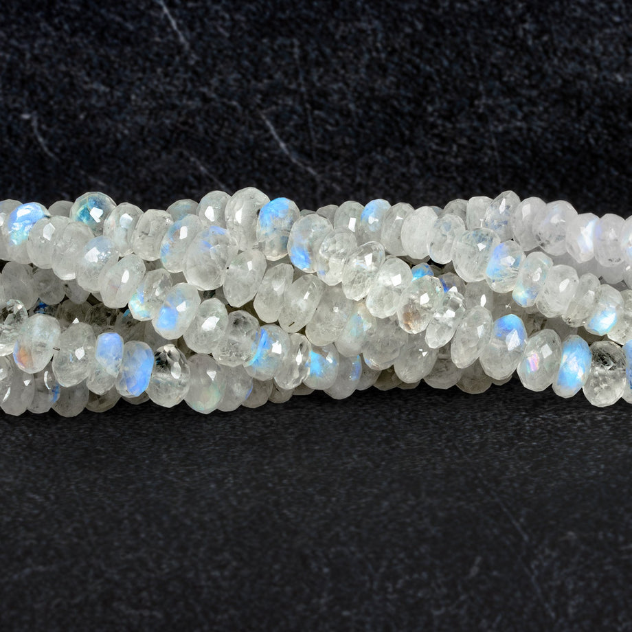 Rainbow Moonstone Beads, 212 Ct, Natural Rainbow Moonstone Beads Faceted Tear Drop Shape, 6x8-8x12 MM, cheapest 10 Inch Stand, D230