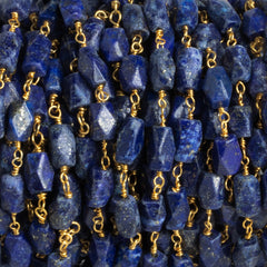 Faceted Nugget Beads