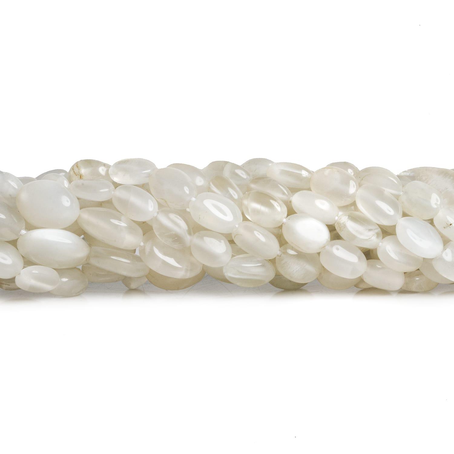 Ceylon Moonstone faceted oval 8 inch 14 Beads – The Bead Traders