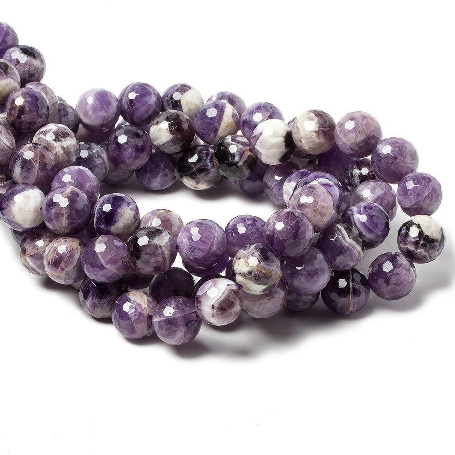 9-11 Amethyst Faceted Round Beads 17 inch 43 pieces – The Bead Traders