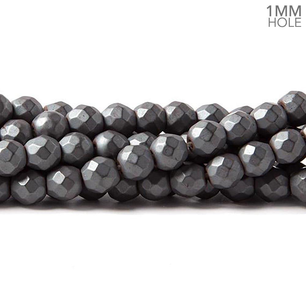 Titanium Hematite Faceted 3mm Rondelle Beads Silver Bronze Gunmetal Gold –  Intrinsic Trading