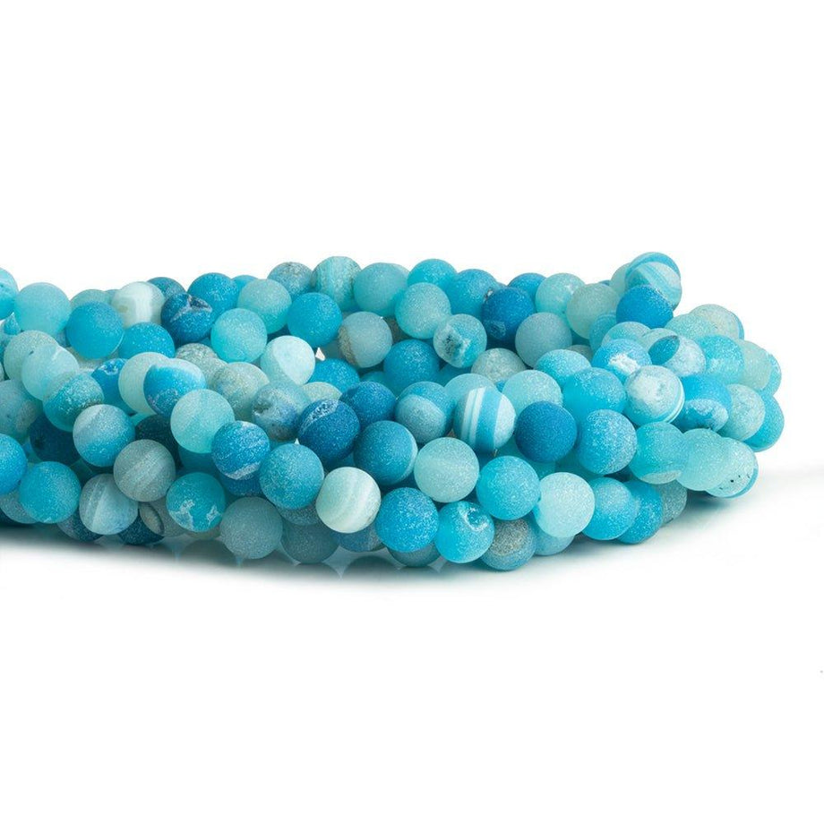 Ruby Jade 8mm Faceted Glass Beads, 45 Pieces