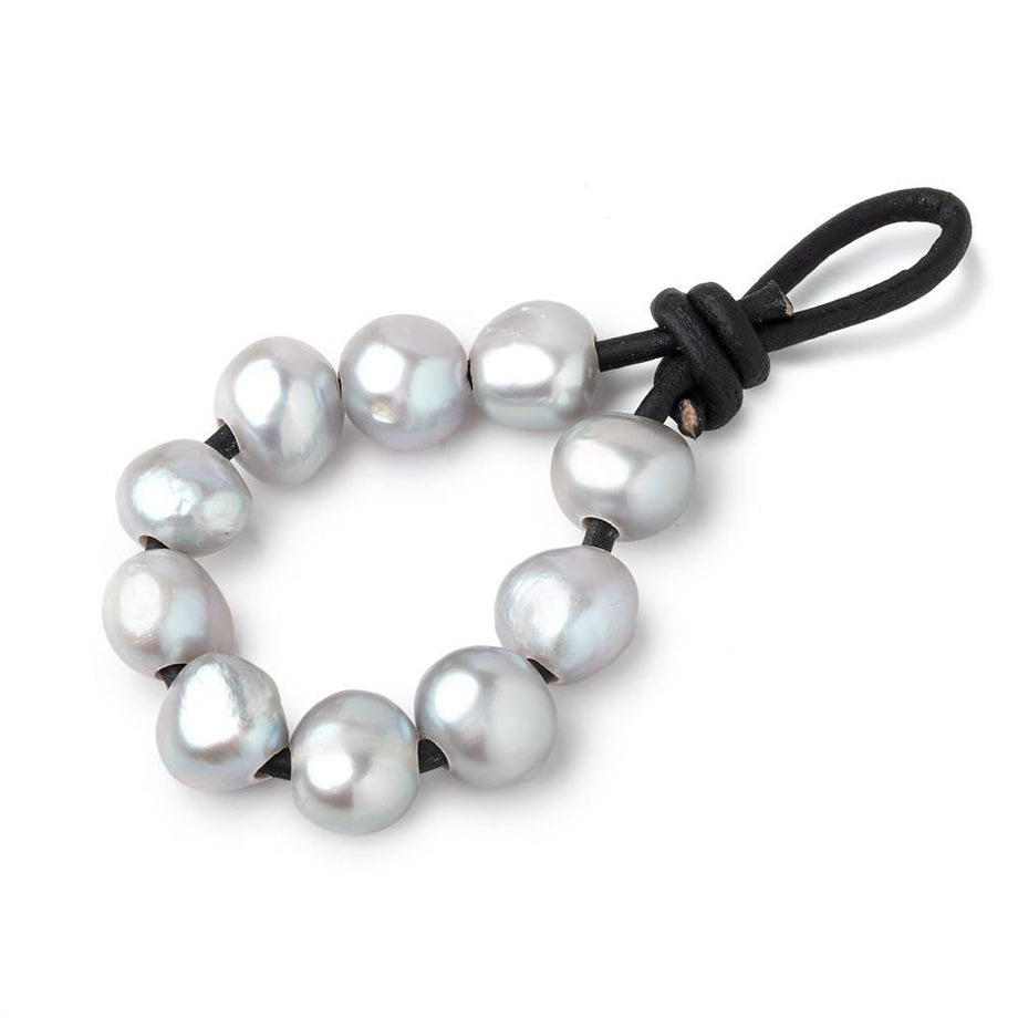 1 Strand 10-11mm Freshwater Broque Pearl Beads,fresh Water Pearl