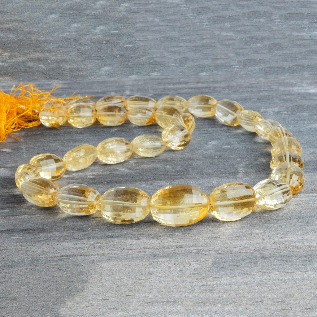 Citrine Faceted Ovals 17 inch 30 beads - The Bead Traders