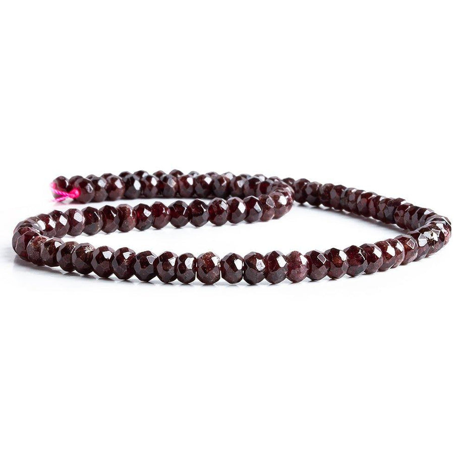 Garnet - Faceted Rondelles