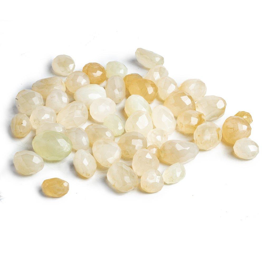 Lemon Chalcedony Large Faceted Nugget Focals - Lot of 46 - The Bead Traders