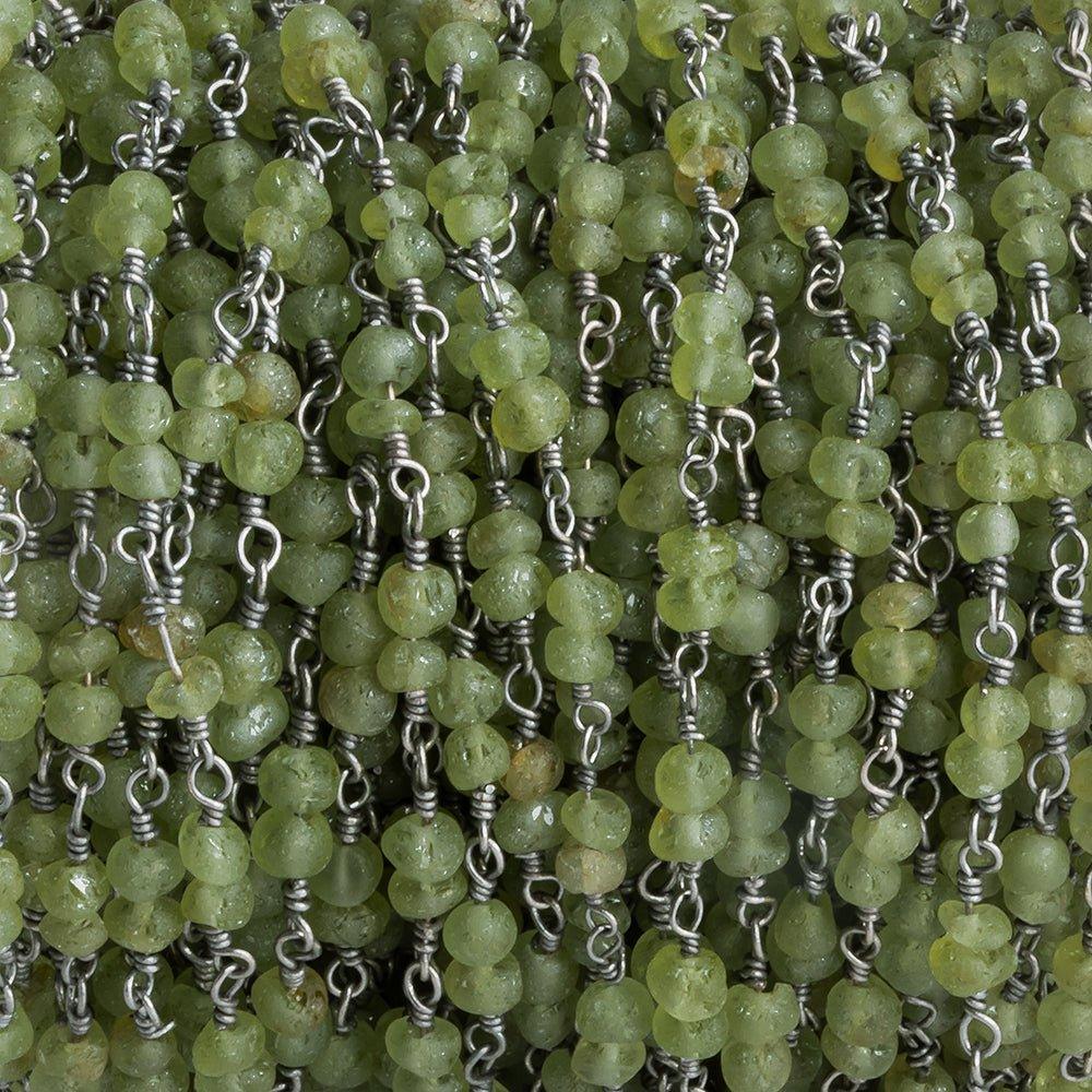Peridot Faceted Glass Stones - Treefrog Beads