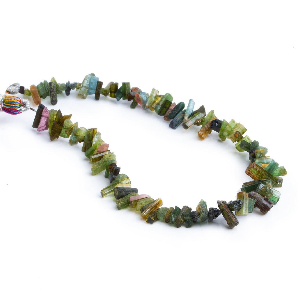 Multi Tourmaline Natural Crystals 7.5 inch 95 pieces - The Bead Traders