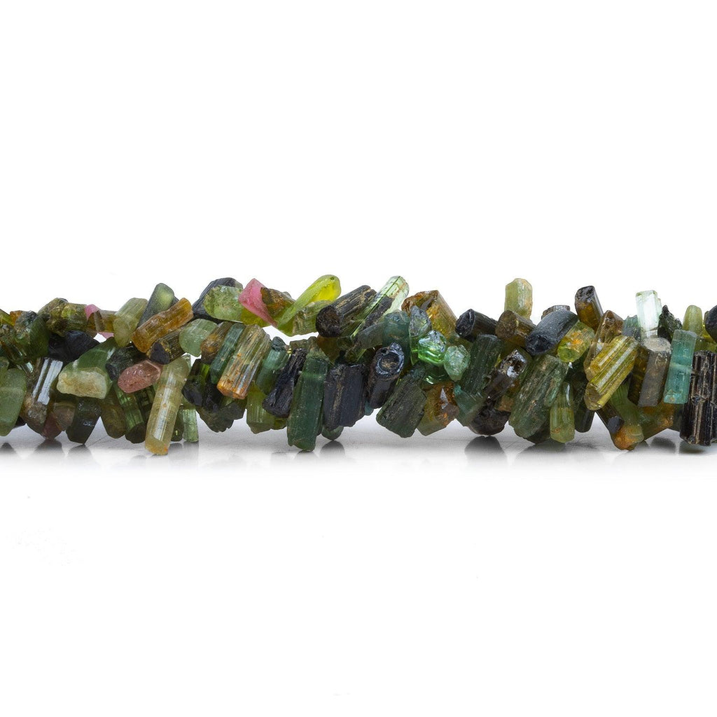 Multi Tourmaline Natural Crystals 7.5 inch 95 pieces - The Bead Traders