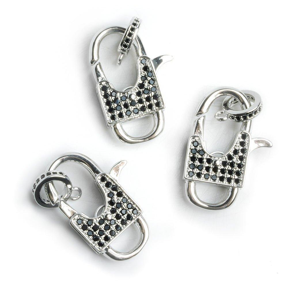 JPM Beads Silver 16mm Size small, Lobster Clasp 20 Pcs, Fish Hooks, Jewellery  Making Lobster Clasps